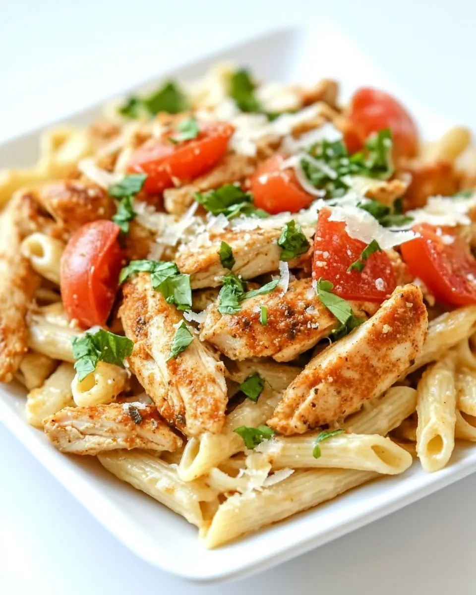 Delicious Cajun Chicken Pasta Recipe image