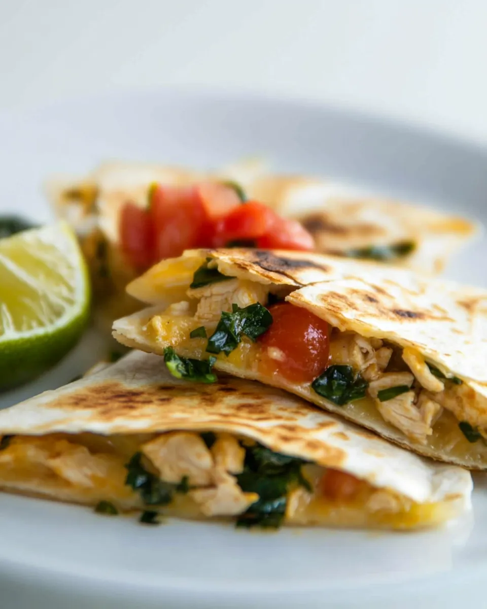 Delicious Cajun Chicken Quesadillas image