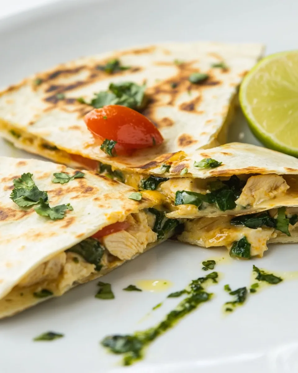 Easy Cajun Chicken Quesadillas recipe photo