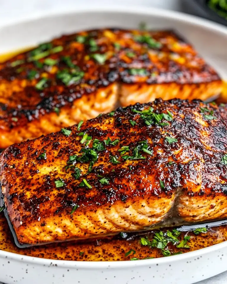 Homemade Cajun Honey Butter Salmon photo