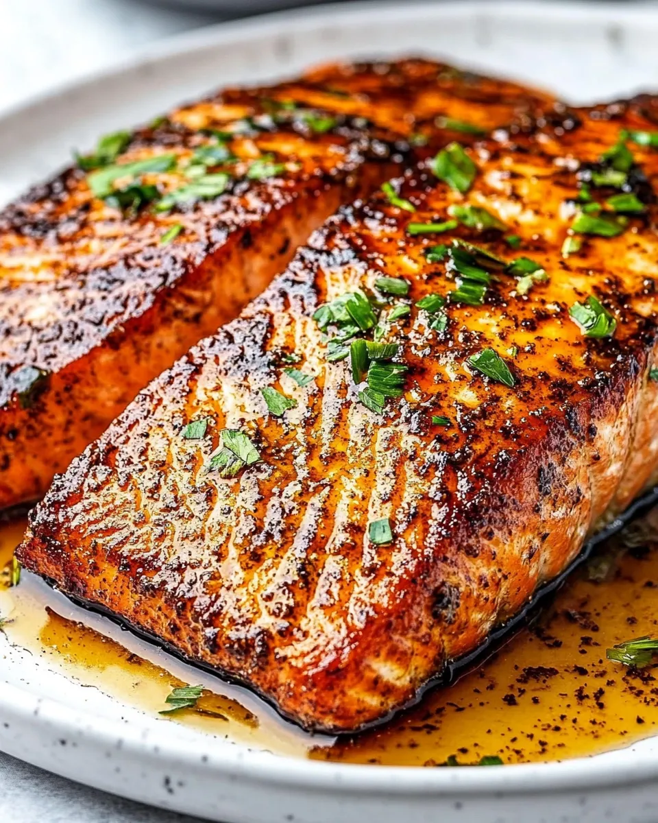 Delicious Cajun Honey Butter Salmon dish photo