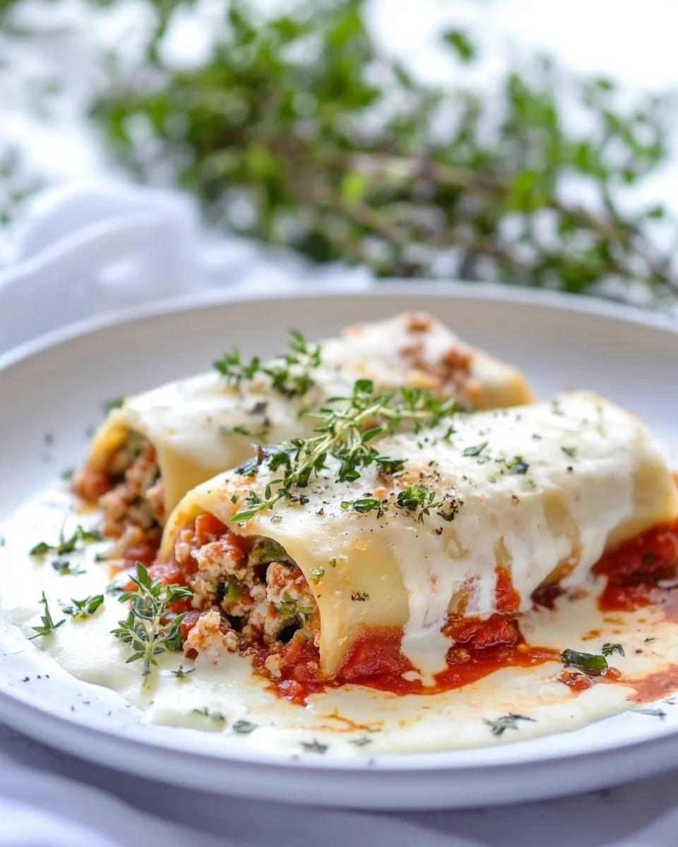 Easy Canelones a la Dominicana (Dominican-Style Cannelloni) recipe photo