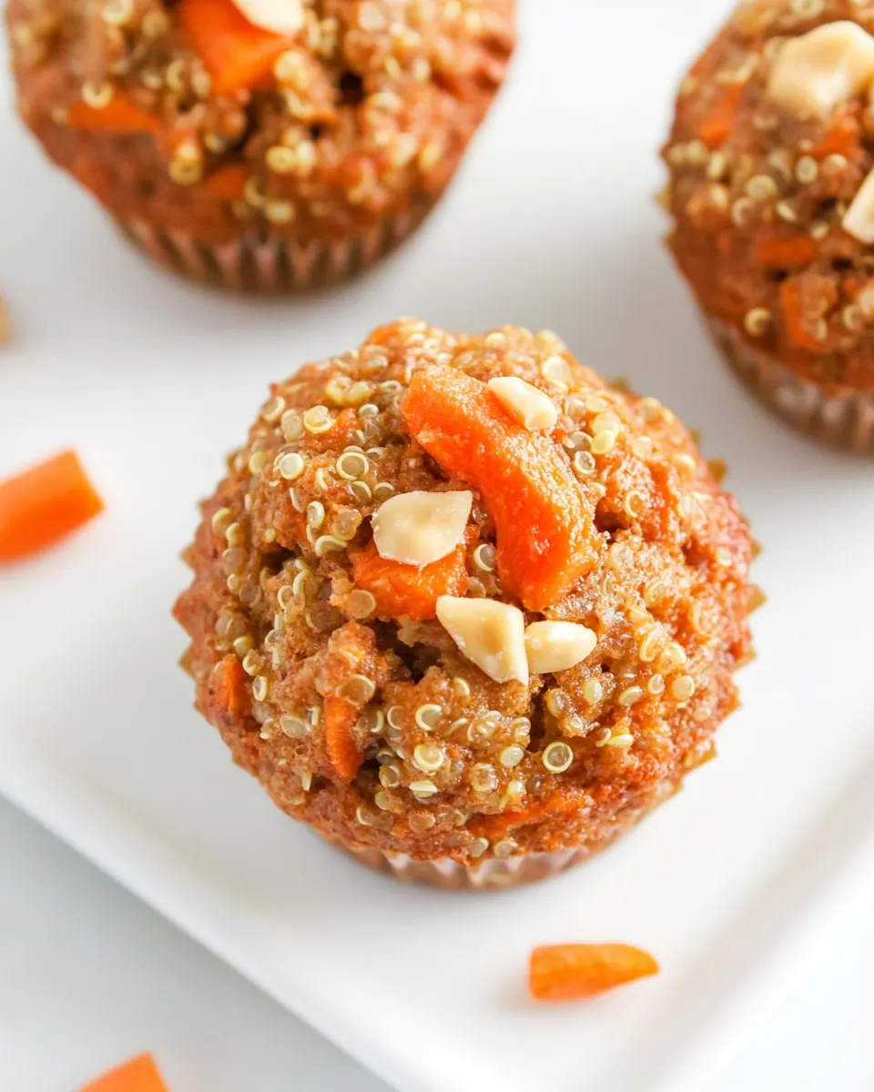 Classic Carrot Quinoa Muffins dish photo