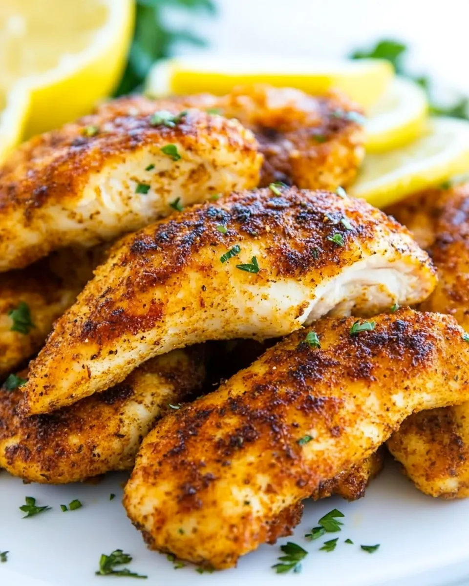 Classic Cast Iron Chicken Tenders dish photo