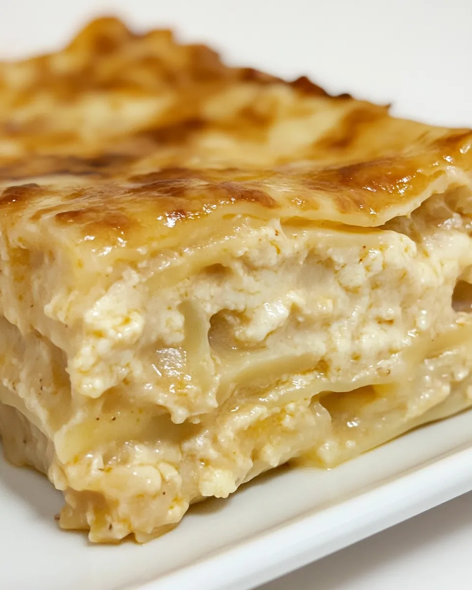 Delicious Cauliflower Lasagna shot