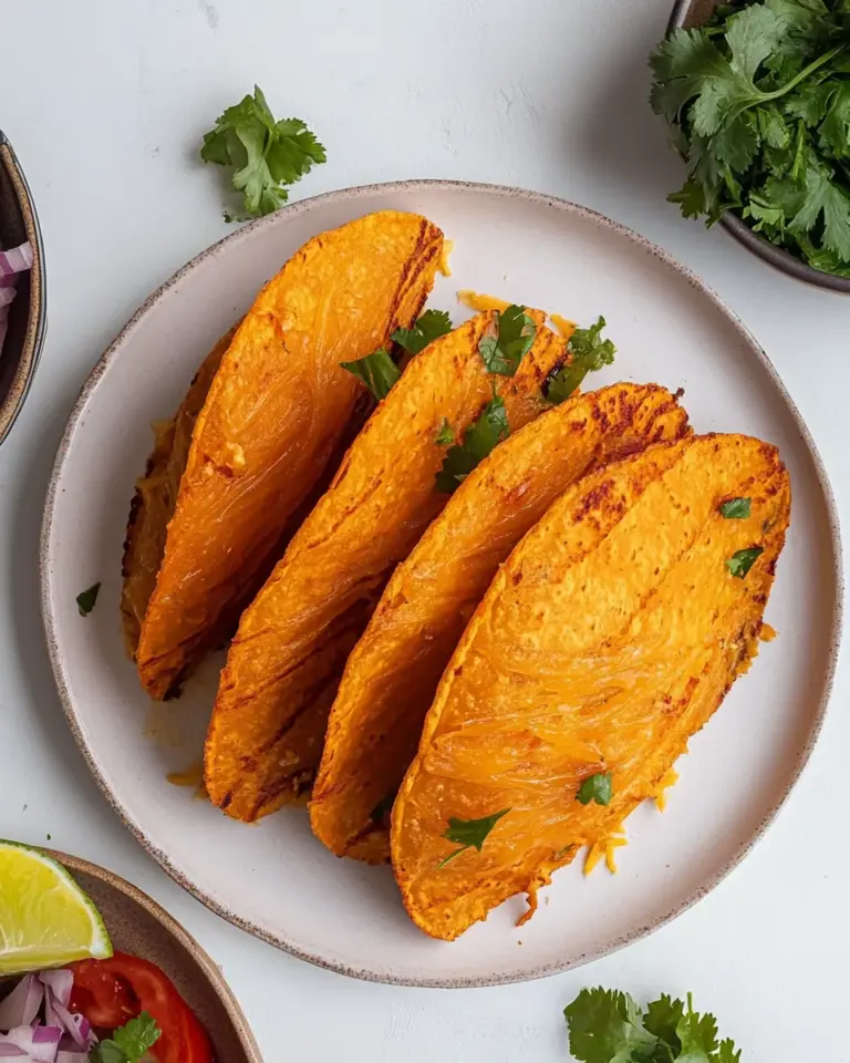 Homemade Cheese Taco Shells photo