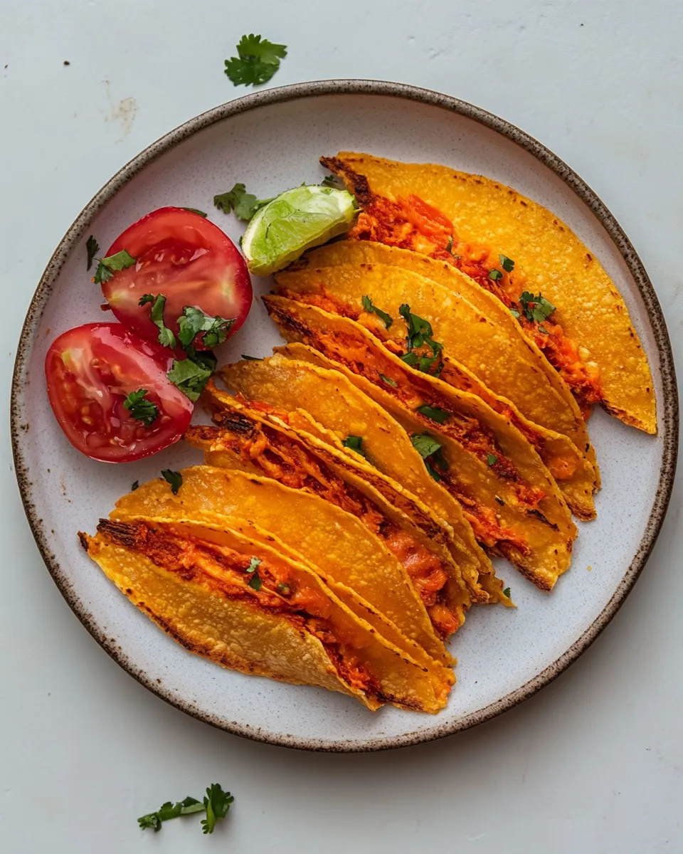 Easy Cheese Taco Shells recipe photo