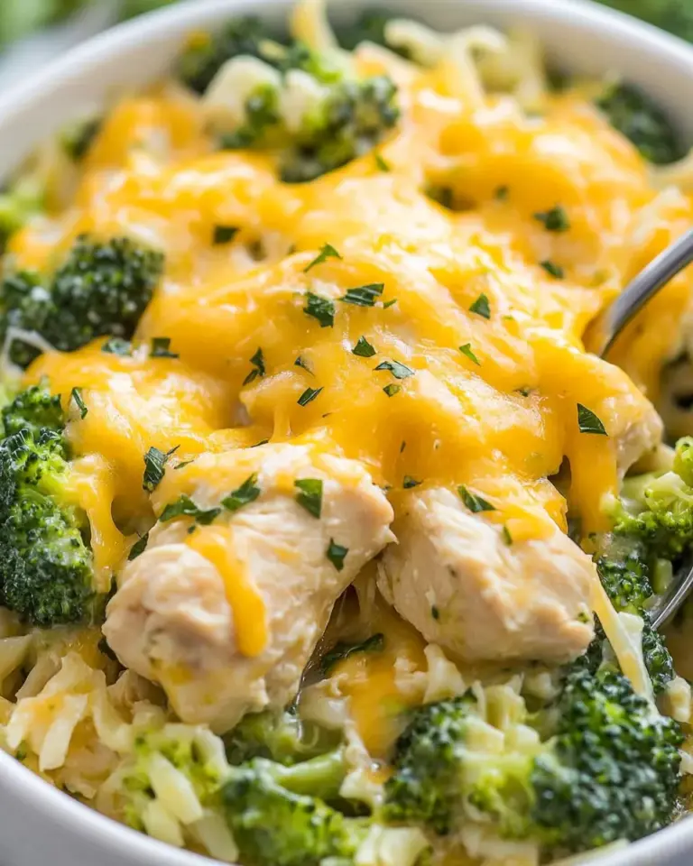 Homemade Cheesy Broccoli Chicken Skillet Recipe photo