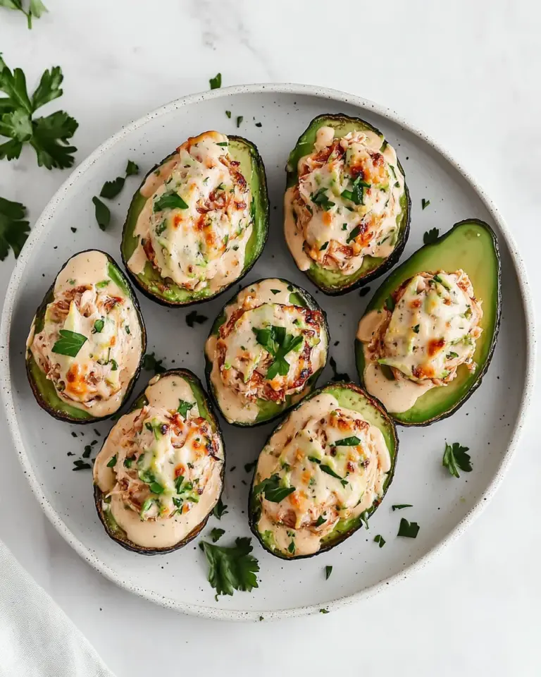 Easy Cheesy Chicken Baked Avocados. picture