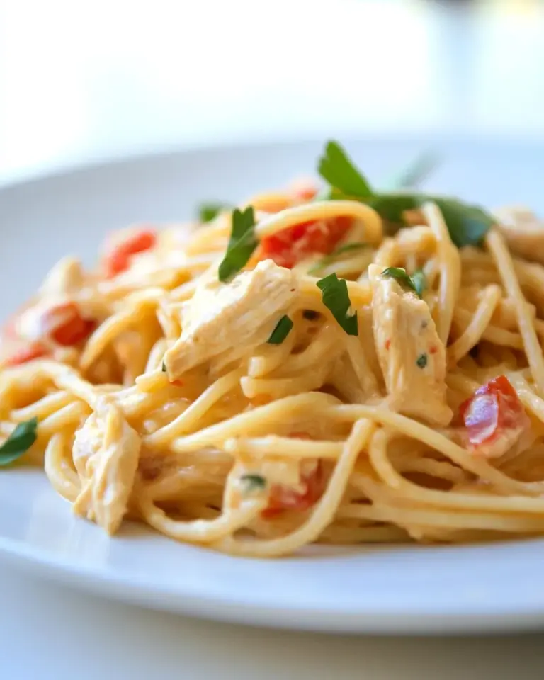 Homemade Cheesy Chicken Spaghetti Recipe photo