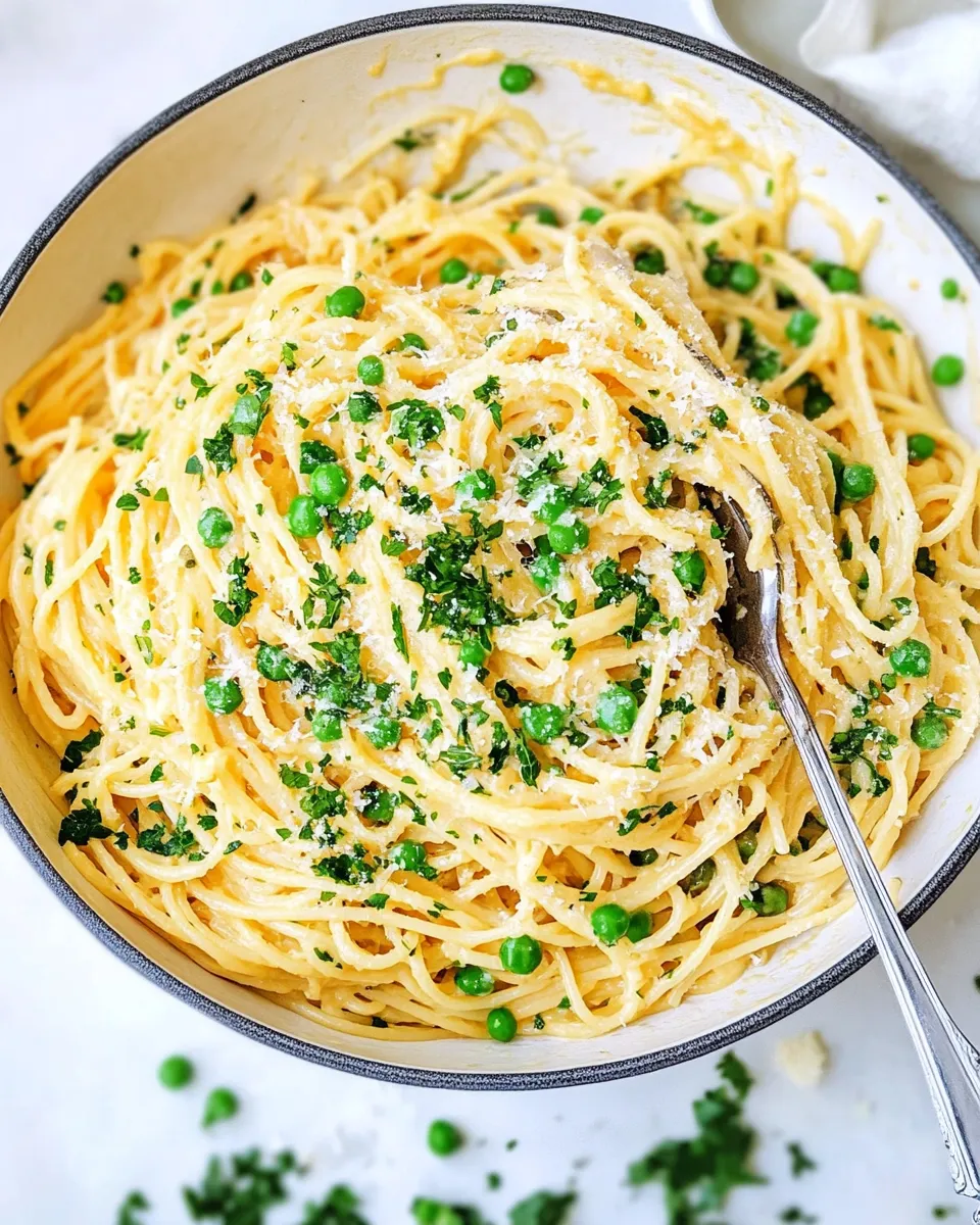 Classic Cheesy Spaghetti dish photo