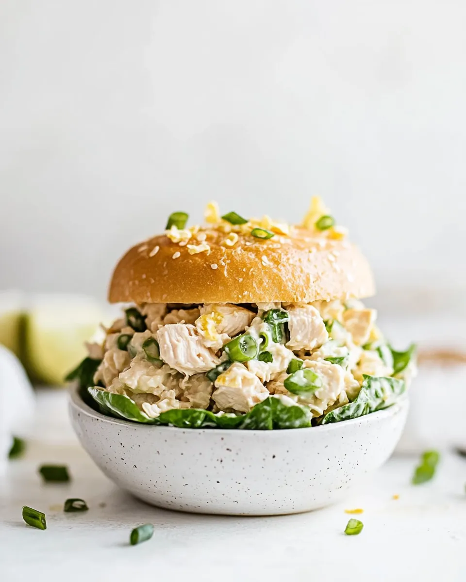 Classic Chick-Fil-A Chicken Salad Recipe image