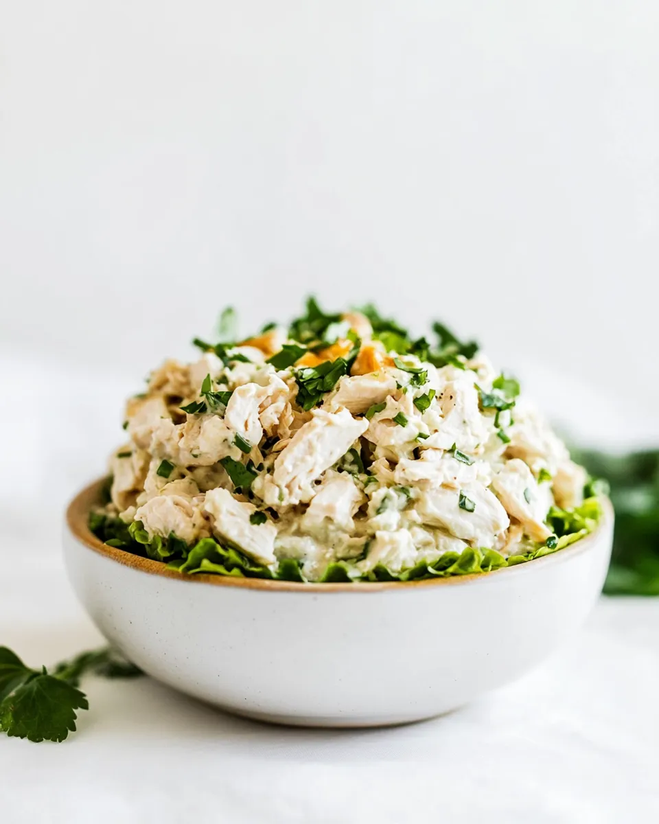 Easy Chick-Fil-A Chicken Salad Recipe shot
