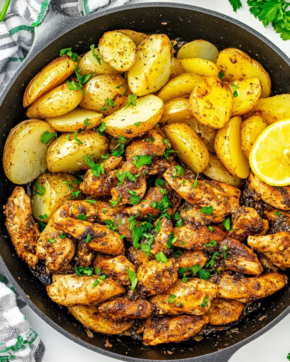 Classic Chicken And Potato Skillet image