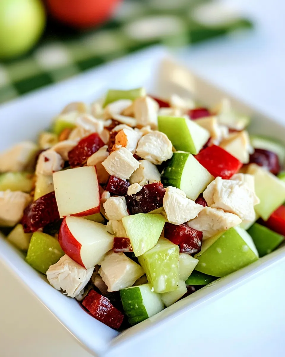 Classic Chicken Apple Salad image