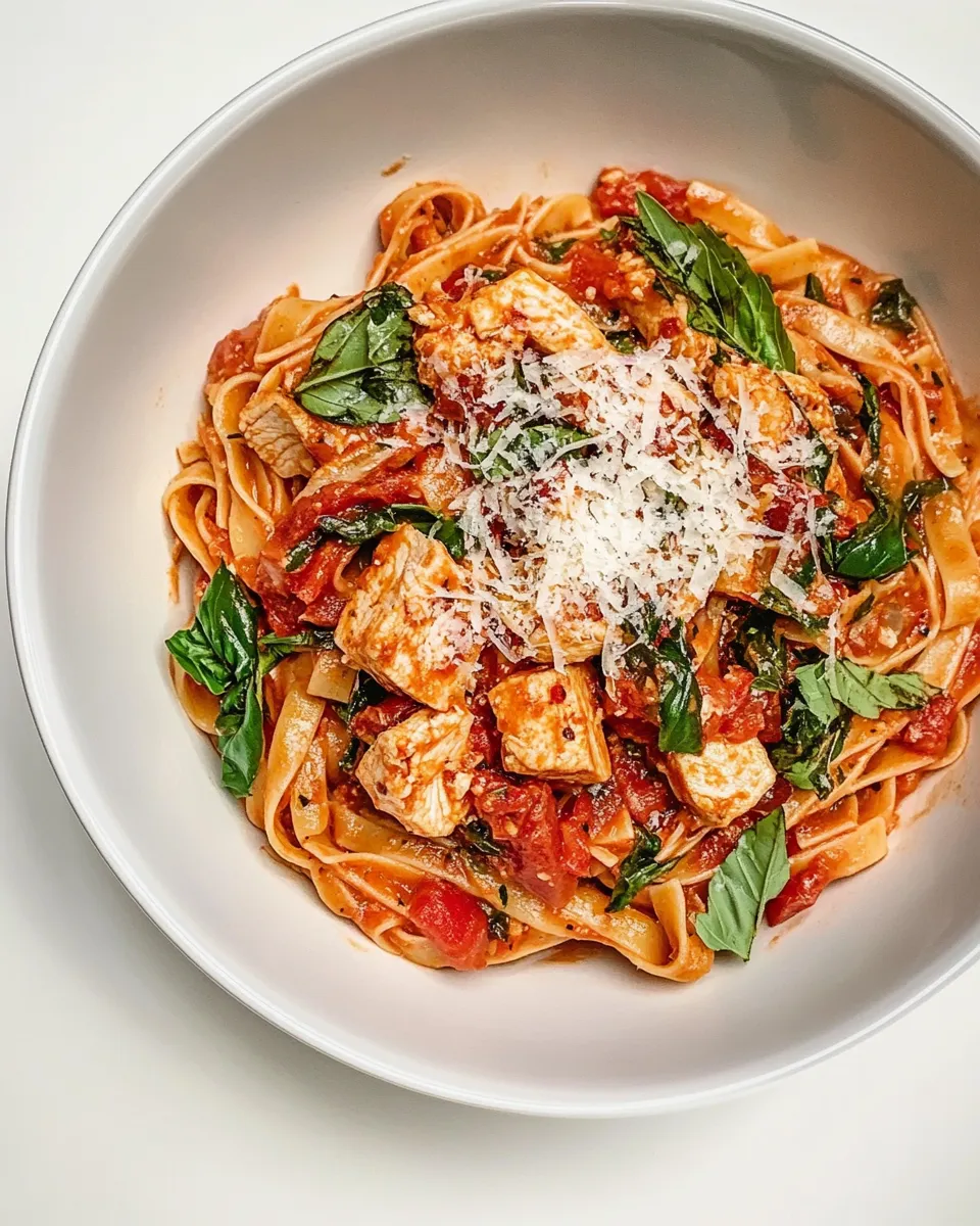 Classic Chicken Arrabiata Pasta image