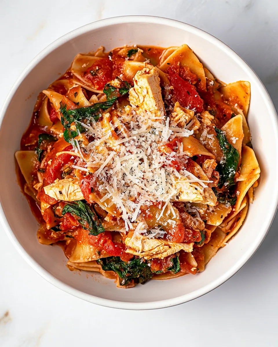 Easy Chicken Arrabiata Pasta recipe photo
