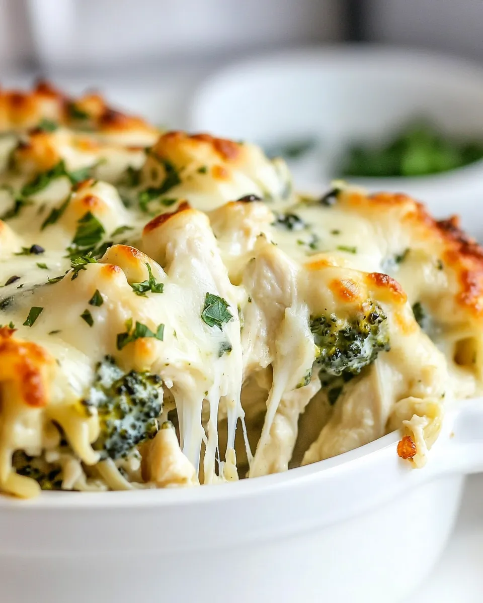 Homemade Chicken Broccoli Alfredo photo