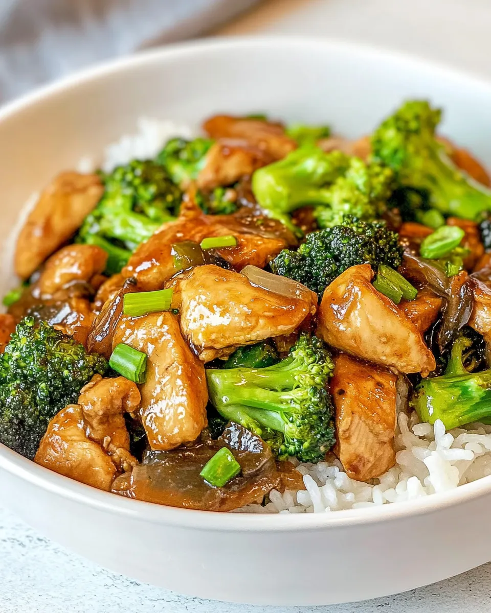 Homemade Chicken Broccoli Stir Fry photo