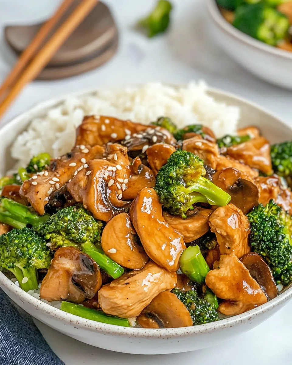 Classic Chicken Broccoli Stir Fry image
