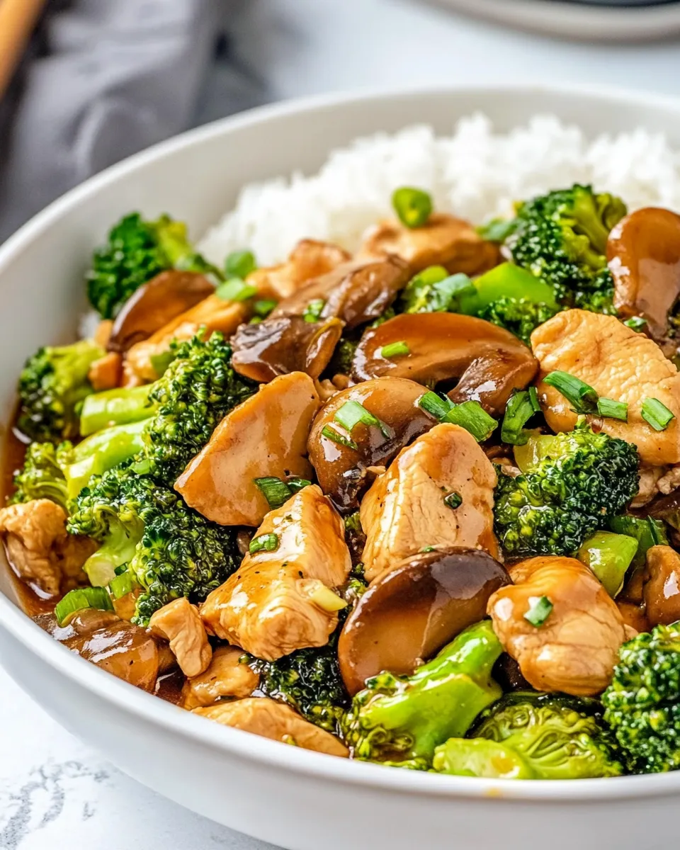 Delicious Chicken Broccoli Stir Fry dish photo