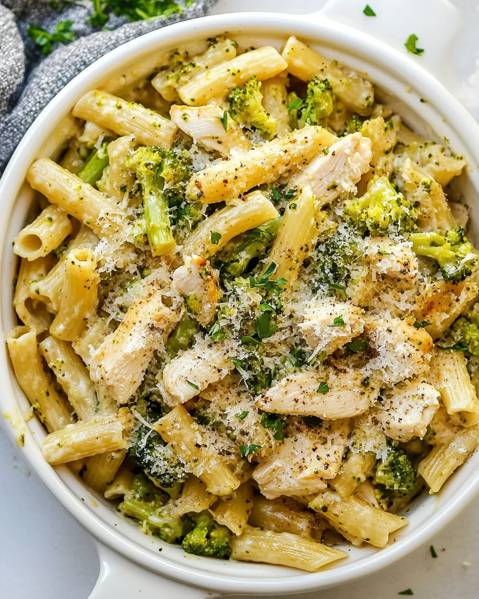Homemade Chicken Broccoli Ziti photo