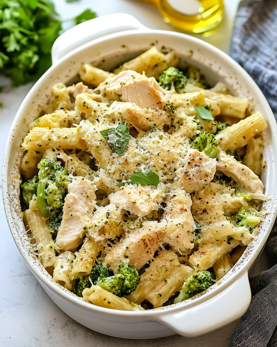 Easy Chicken Broccoli Ziti recipe photo