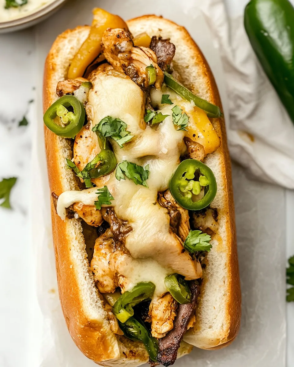 Homemade Chicken Cheesesteak photo