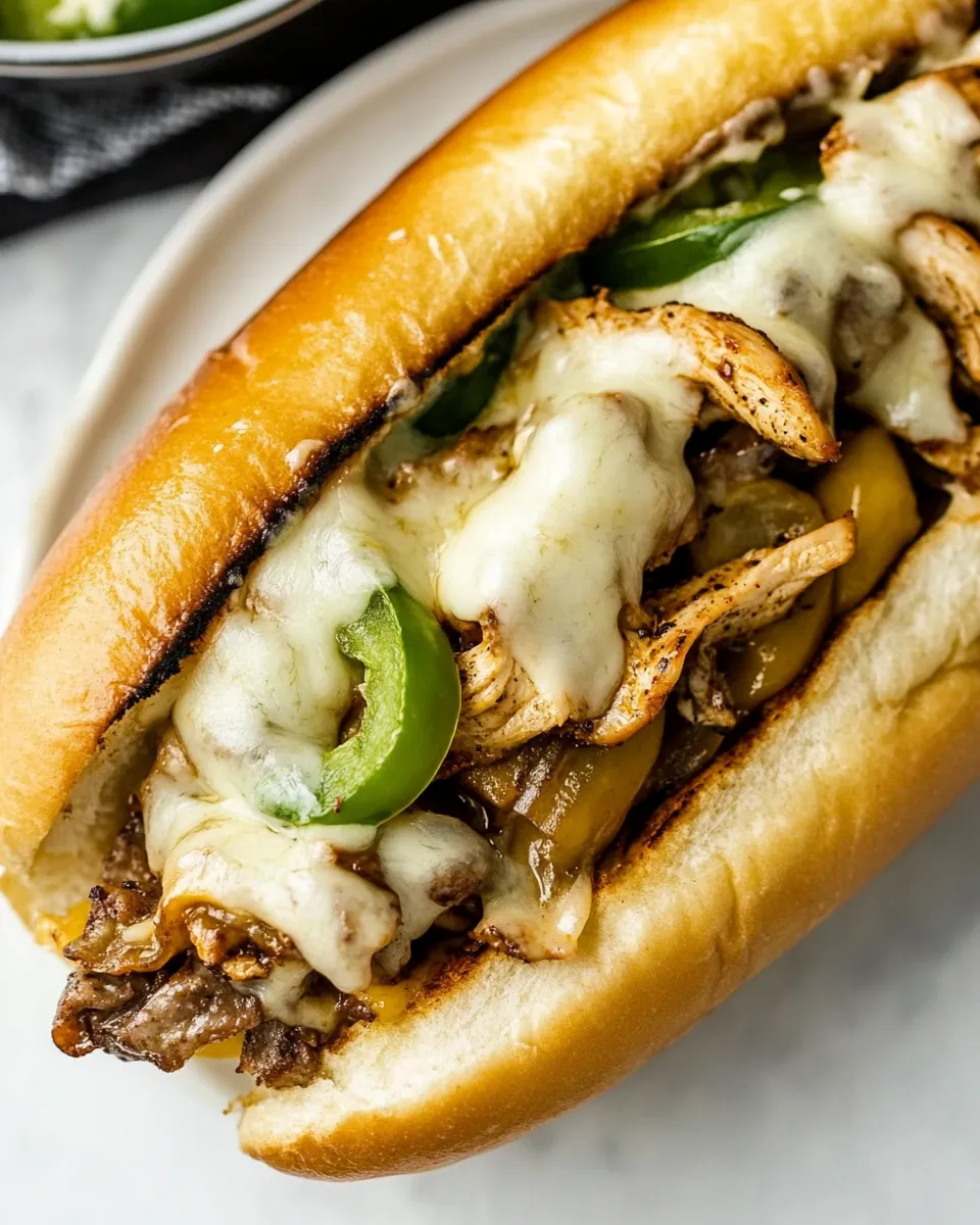 Classic Chicken Cheesesteak image
