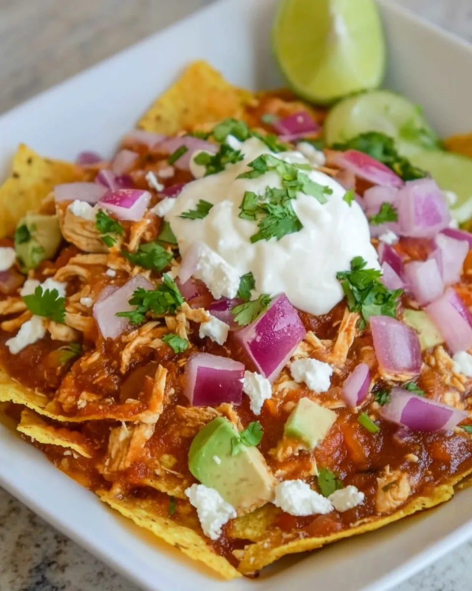 Classic Chicken Chilaquiles image