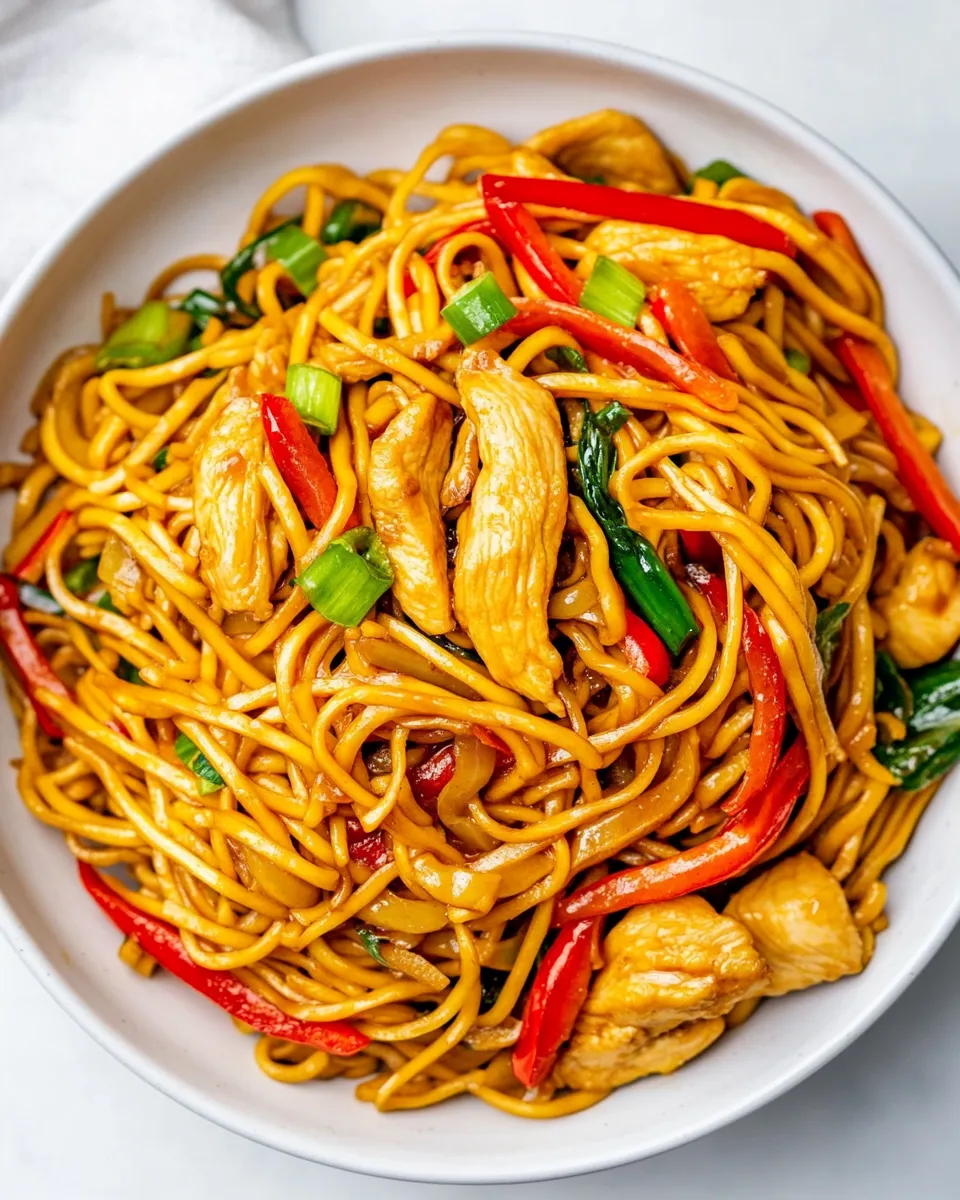 Classic Chicken Chow Mein Recipe image