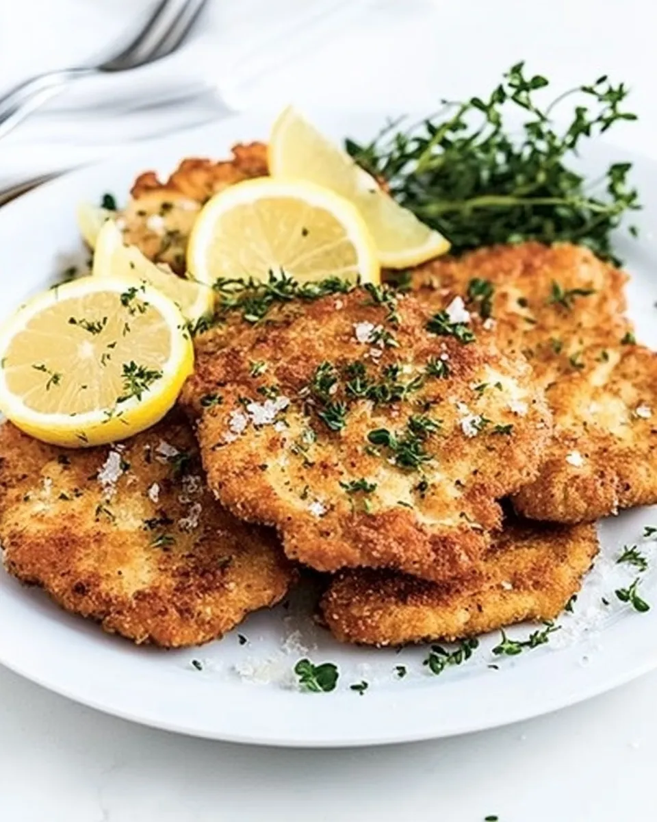 Classic Chicken Cutlets Recipe image