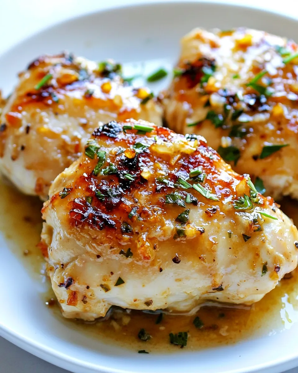 Delicious Chicken Dijon shot