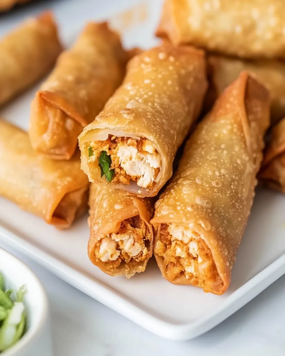 Homemade Chicken Egg Rolls photo