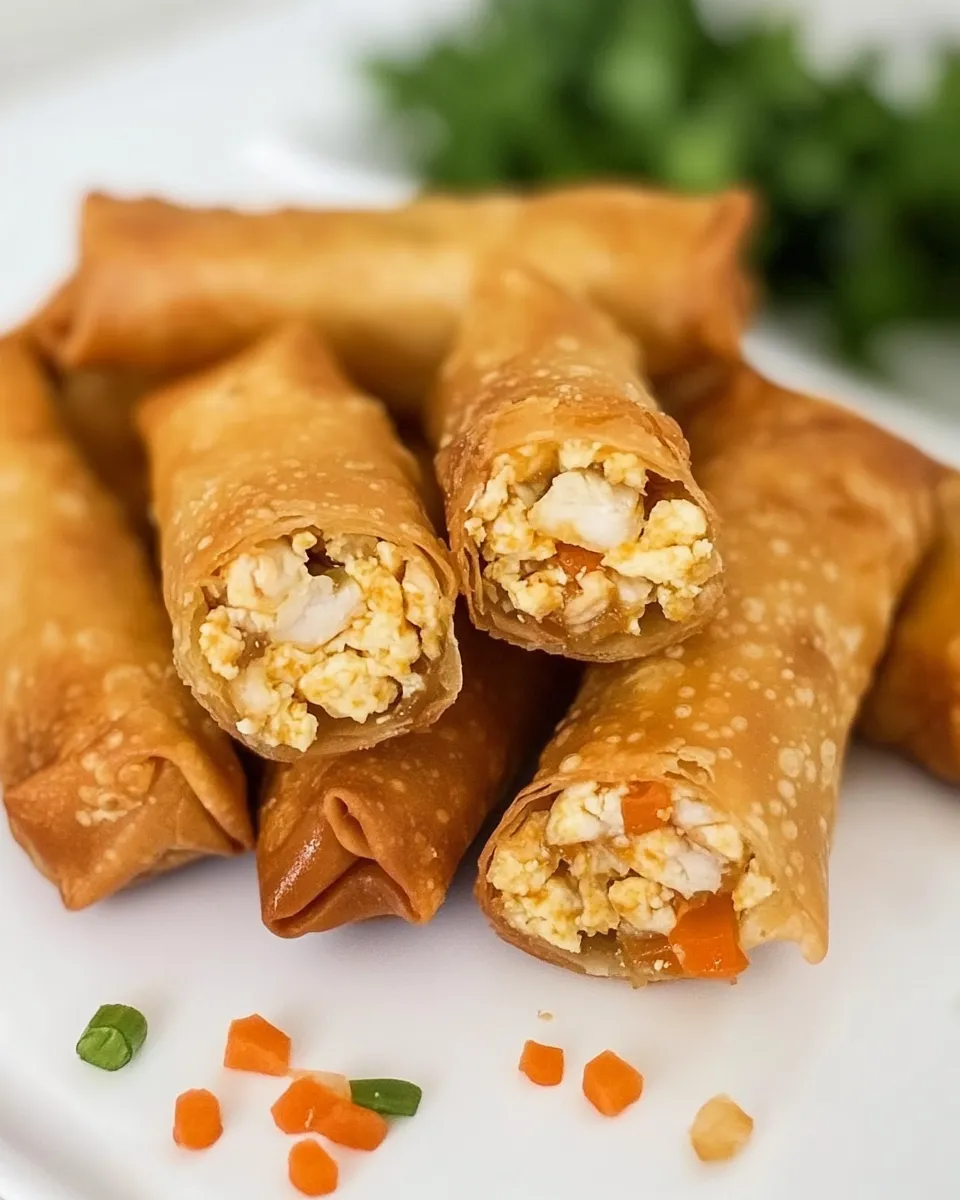 Easy Chicken Egg Rolls recipe photo