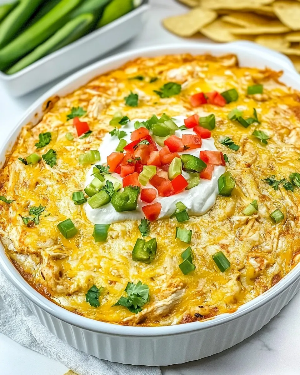 Classic Chicken Enchilada Dip (Low-Carb) image