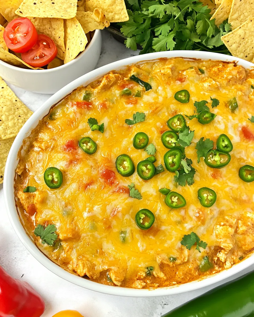 Easy Chicken Enchilada Dip (Low-Carb) recipe photo
