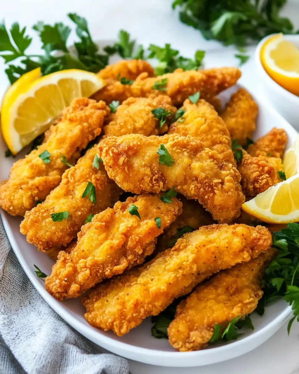 Delicious Chicken Fingers shot