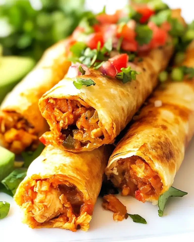 Homemade Chicken Flautas Recipe photo
