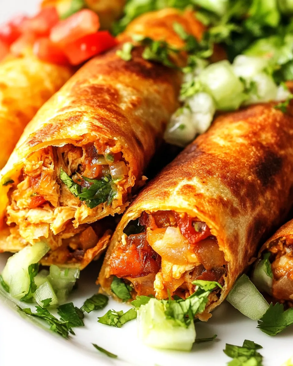 Classic Chicken Flautas Recipe image