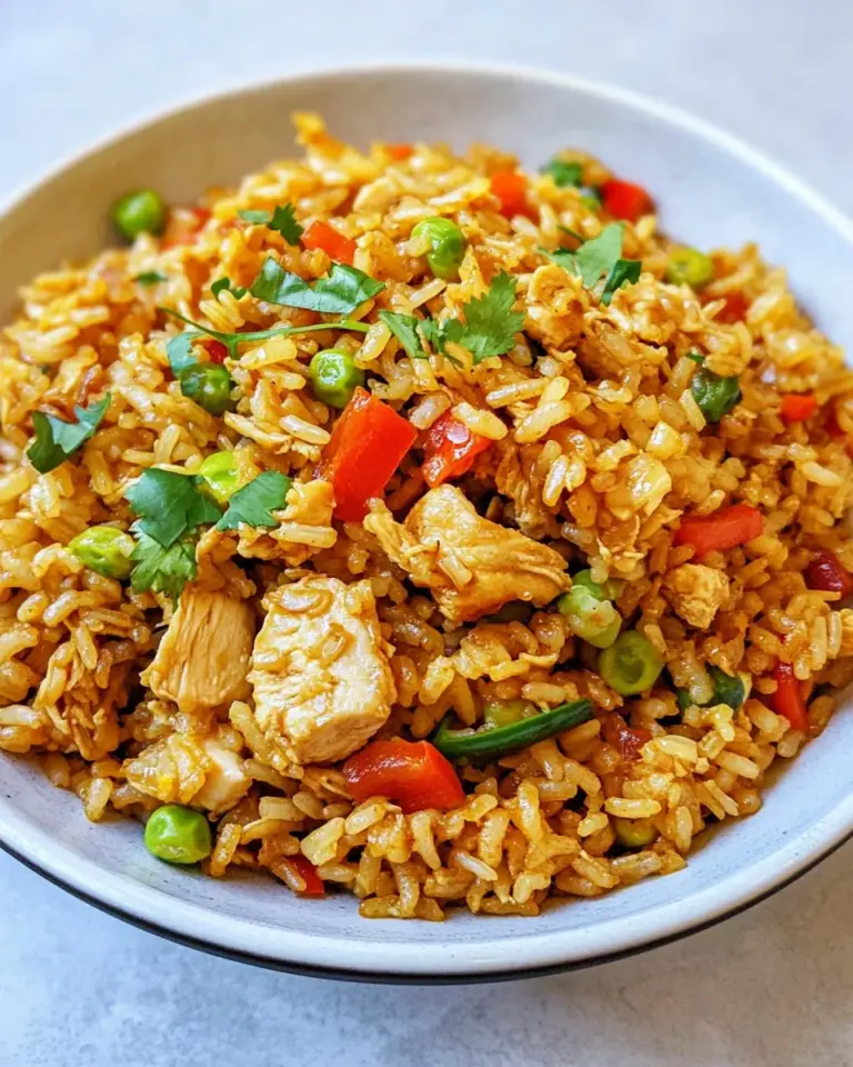 Easy Chicken Fried Rice Crockpot Recipe photo