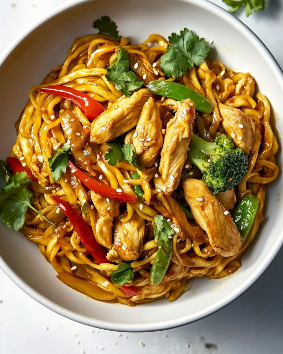 Delicious Chicken Hokkien Noodle Stir Fry picture