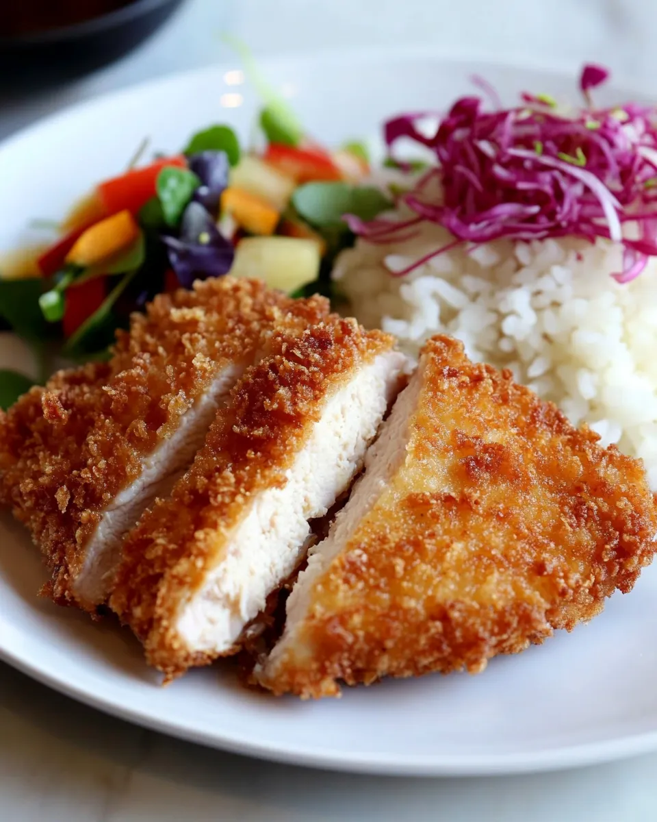Classic Chicken Katsu (Fried Chicken Cutlet) dish photo