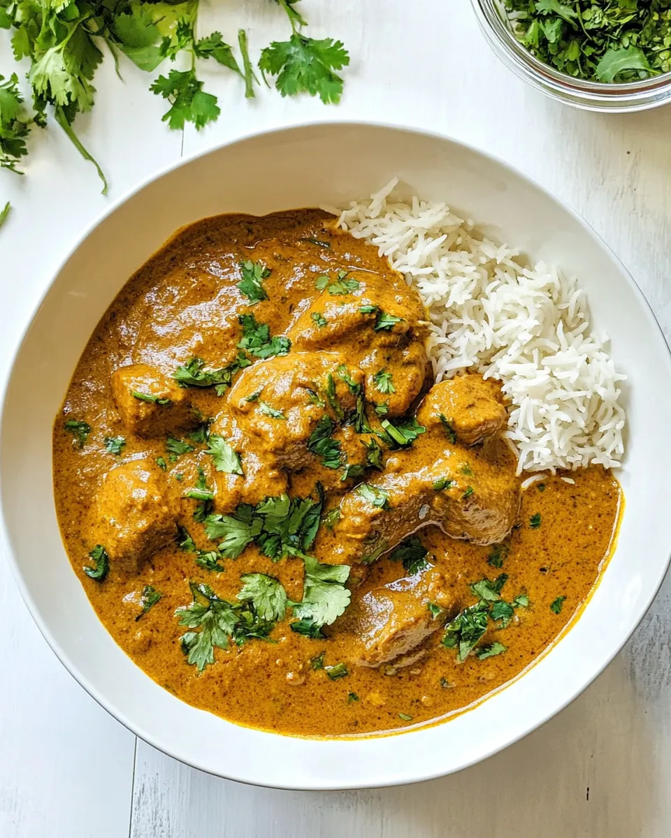 Easy Chicken Korma recipe photo