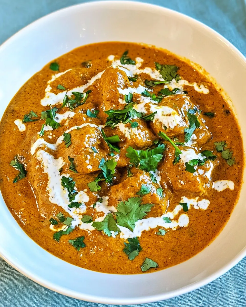 Delicious Chicken Korma dish photo