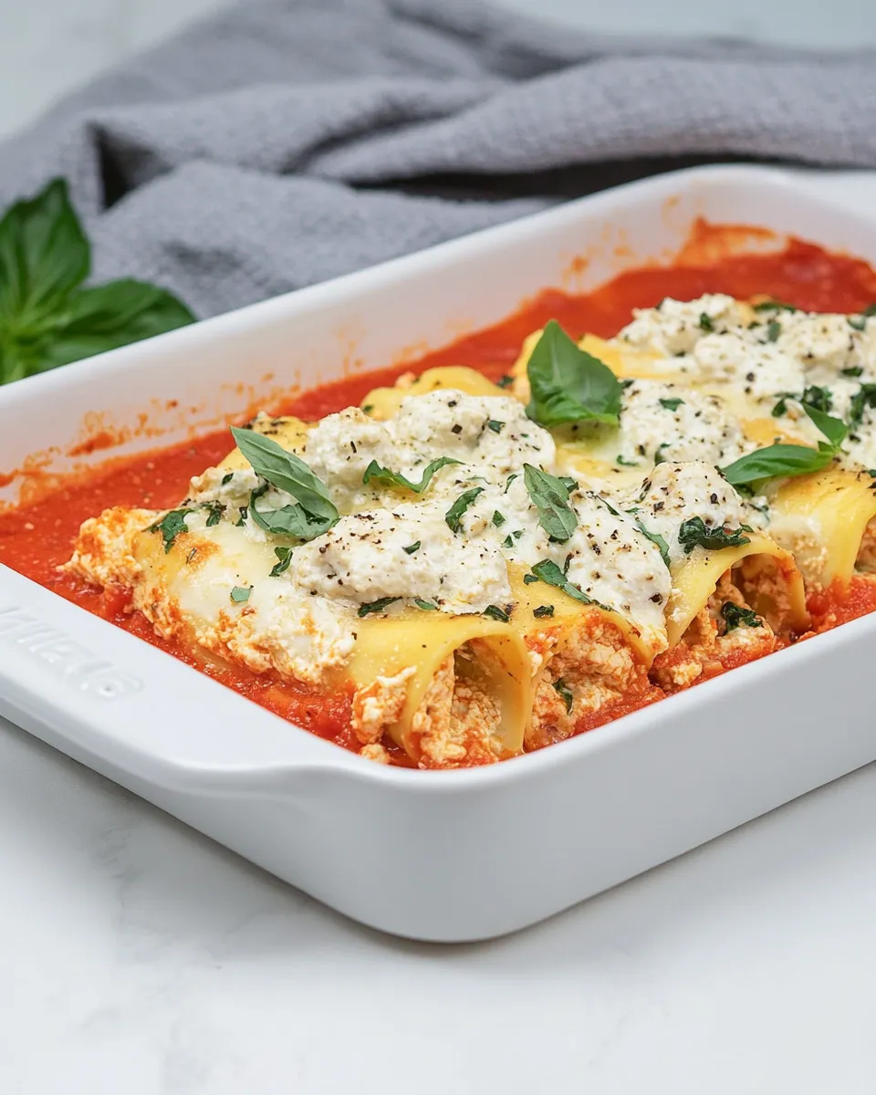 Homemade Chicken Manicotti photo