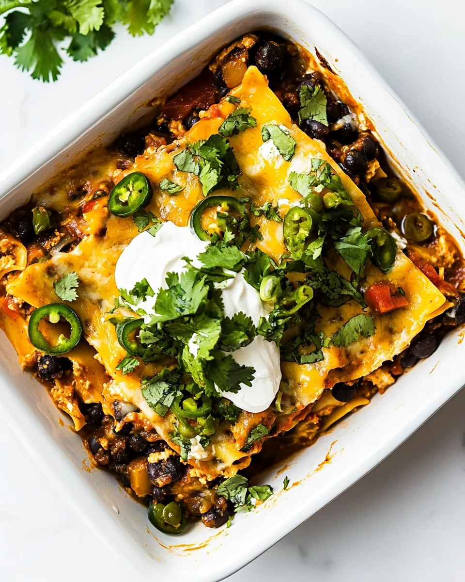 Classic Chicken Mexican Lasagna image