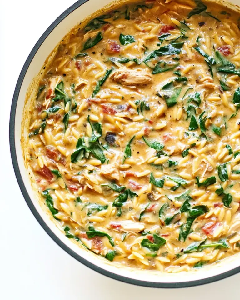 Easy Chicken Orzo Recipe (One Pot!) photo