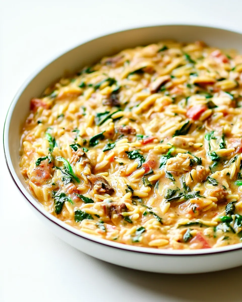 Delicious Chicken Orzo Recipe (One Pot!) image