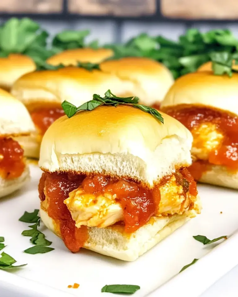 Homemade Chicken Parm Sliders photo